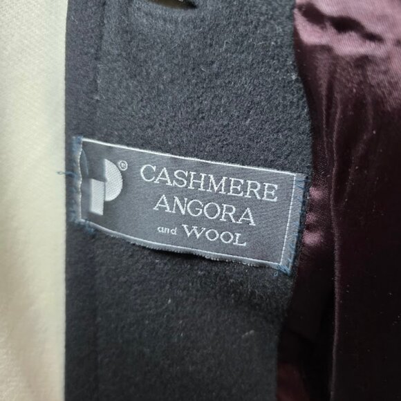 Vintage Saisumi Cashmere Angora and Wool Coat M - Picture 9 of 11